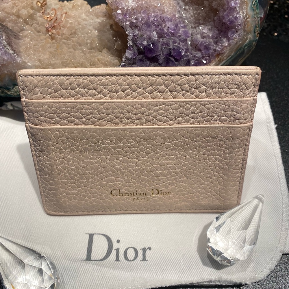 Christian Dior Diorama Leather Card Holder - Picture 3 of 4